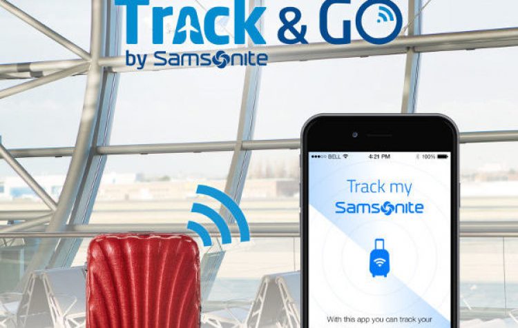Samsonite анонсировала систему обнаружения багажа Track&Go