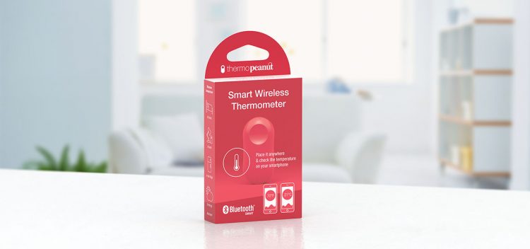 ThermoPeanut – умный Bluetooth-термометр в форме арахиса